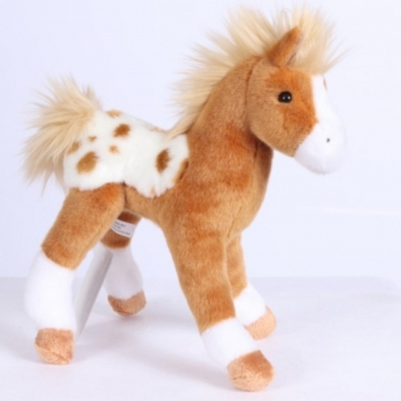 Douglas Other - Douglas Freckles Golden Appaloosa Foul Horse Pony Brown Tan Speckled Plush Toy